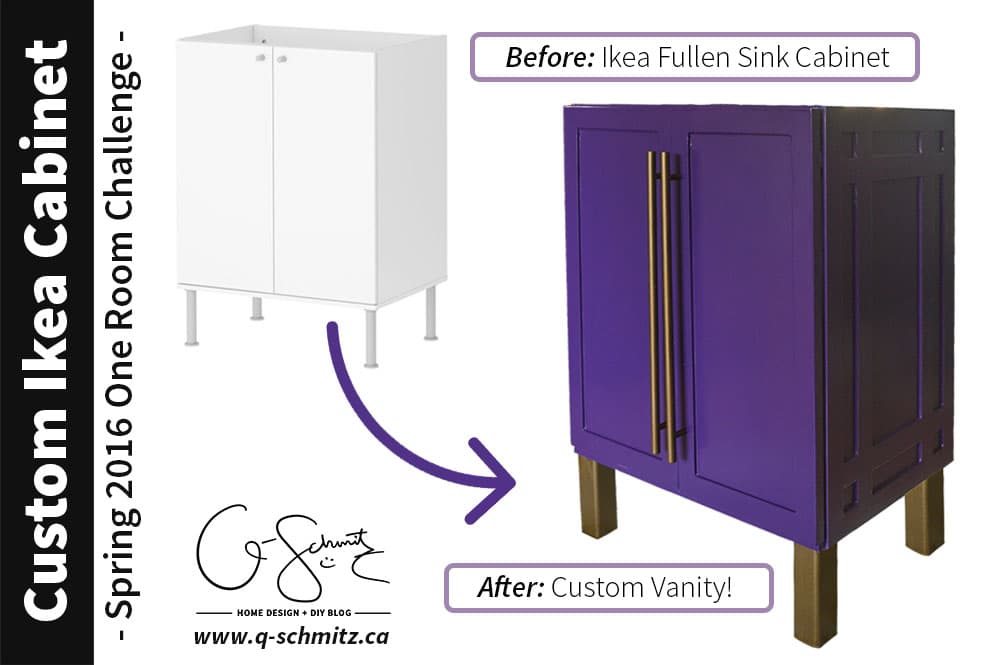 Custom Ikea Vanity Antique Brass Faucets ORC Week 5 Madness