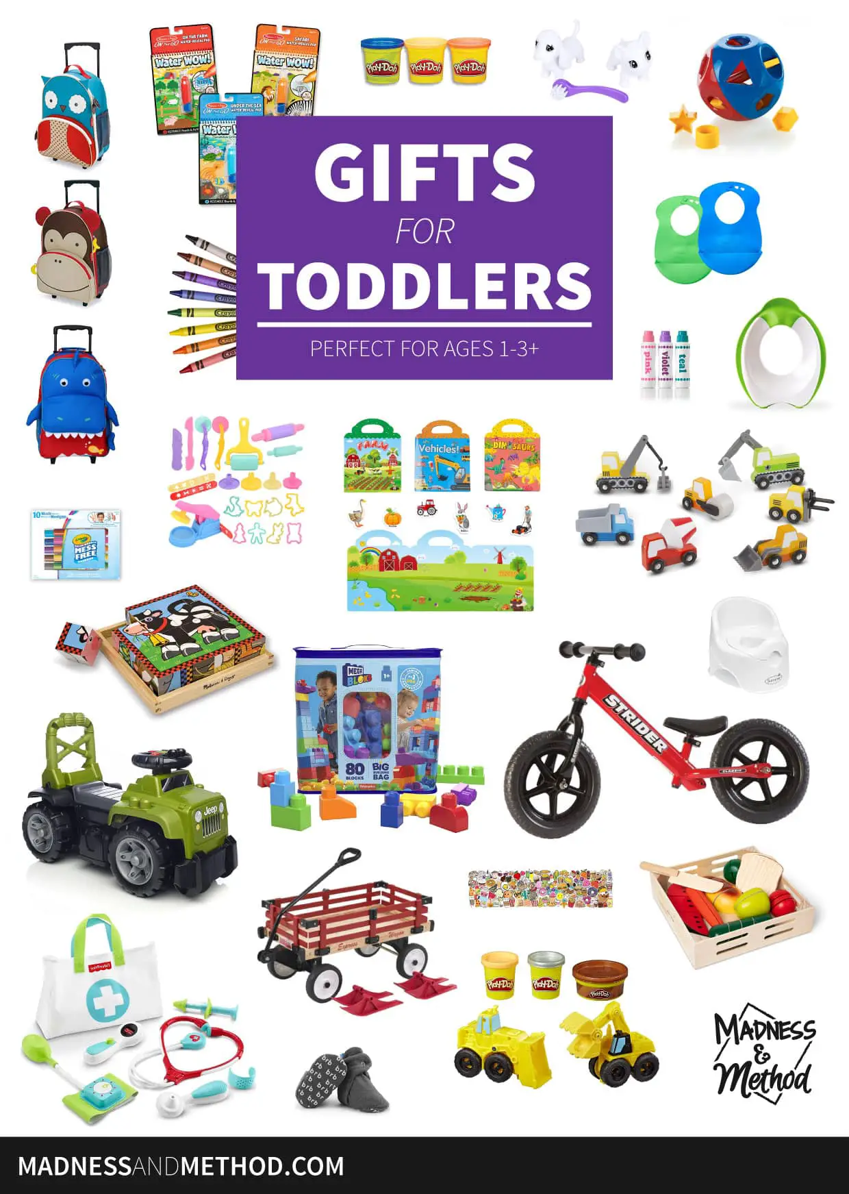 roundup of gifts for toddlers