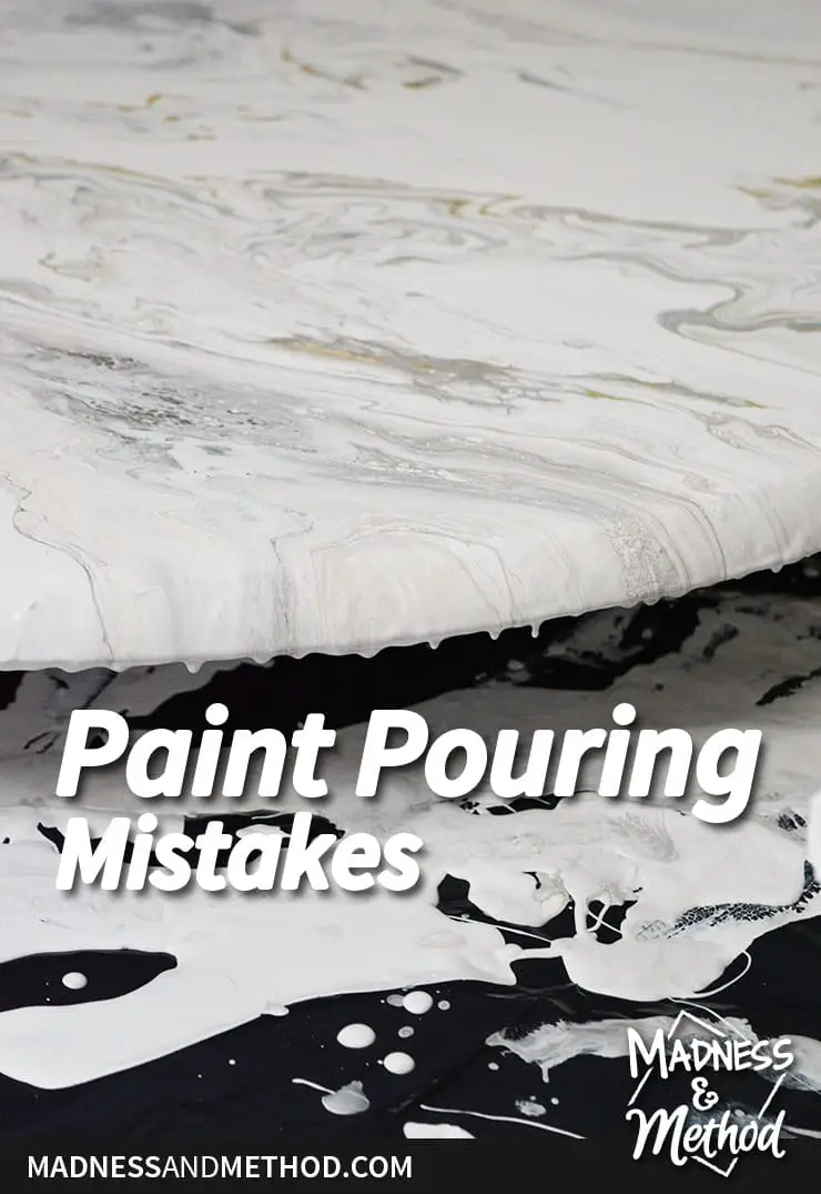 paint pouring mistakes and how to fix them