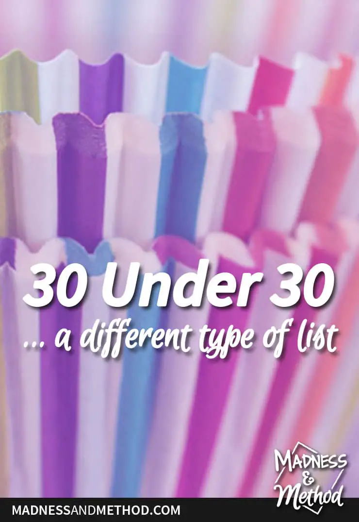 30 under 30 list of facts