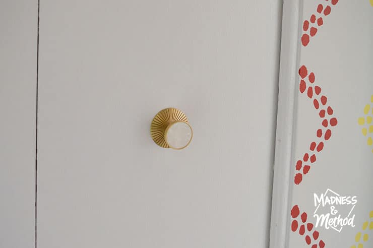 new closet door knob