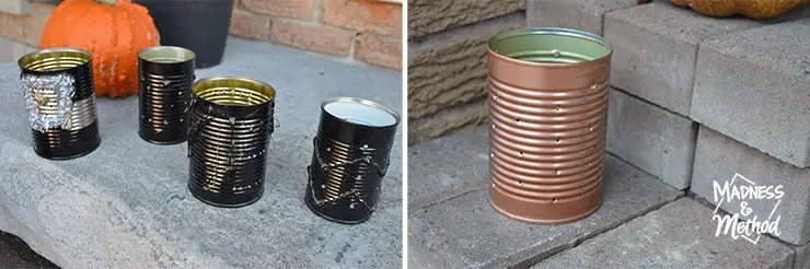 tin can lantern pattern options