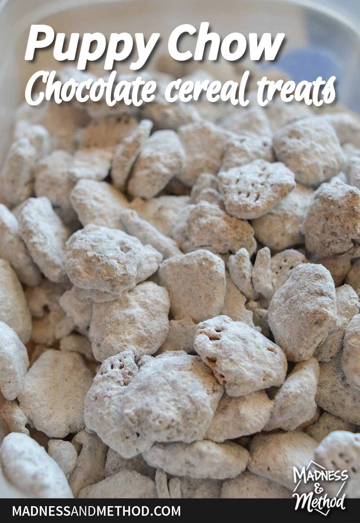 puppy chow recipes