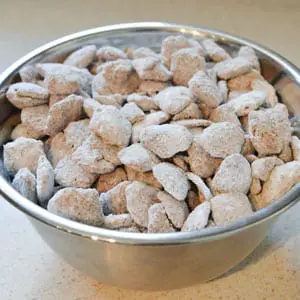 bowl of puppy chow