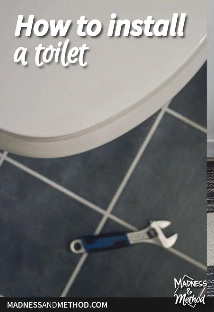 how to install a toilet graphic