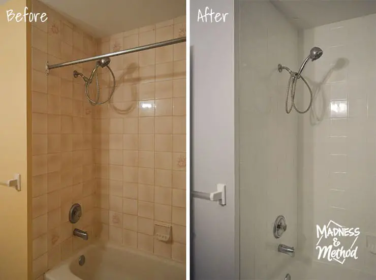 before after tub and tile paint