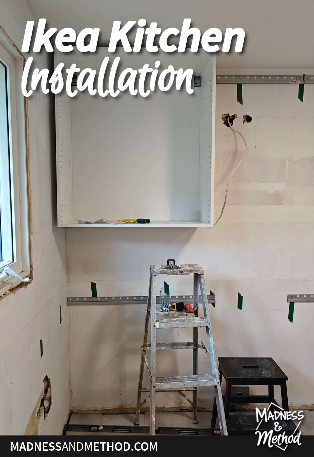 ikea kitchen installation graphic