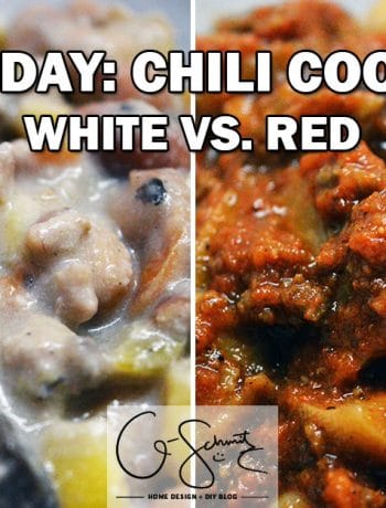 With the competition of the Super Bowl, why not a chili cook-off to the mix!? Check out my recipe for both (red) traditional chili, and white chili! Can you guess which one was the party favourite?