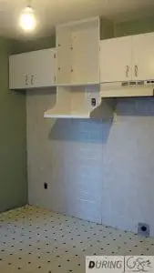 Kitchen with Appliances Removed
