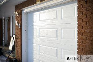 White Garage Door