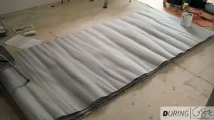 Rolling out Thin Cement Board
