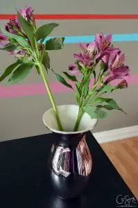 Checking Stem Size with Vase for Flower Bouquet