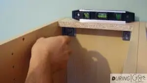 Attaching Ikea Base Cabinets to the Wall