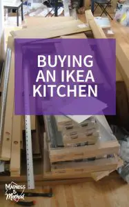 buying ikea cabinets for a kitchen renovation graphic