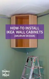 install ikea wall cabinets graphic