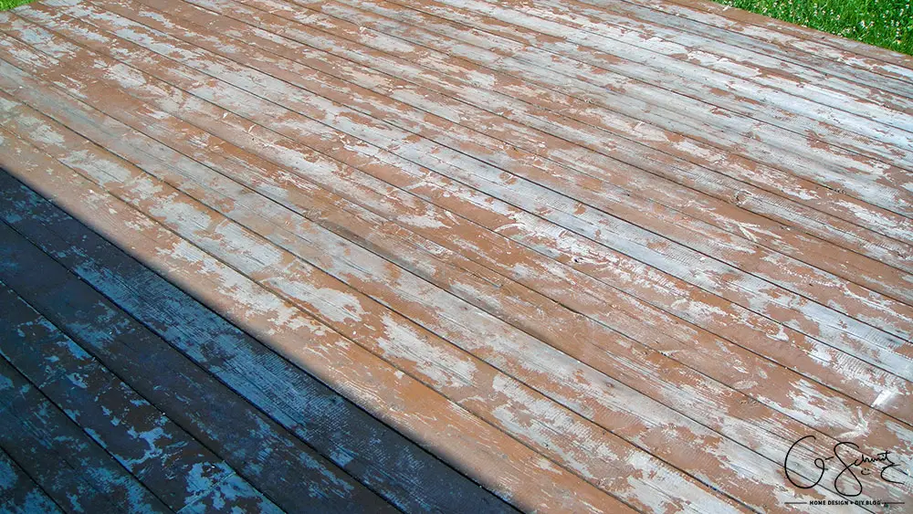 We're not just cleaning, re-organizing the layout and staining our deck... we plan on doing a lot more for this DIY outdoor project (check the blog for details on our plans!)