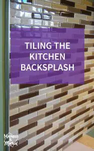 tiling the kitchen backsplash graphic
