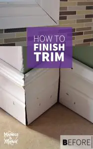 how to finish trim graphic