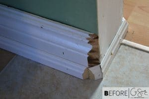 Today I explore some great DIY tips and tricks on how to repair and finish the trim around your house. Whether you have baseboards, window trim or crown molding to update, this post is for you! 