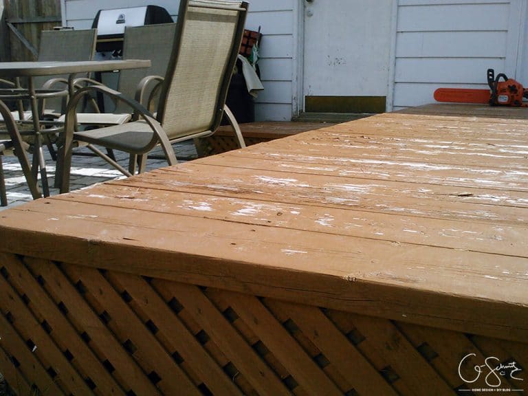 Building a Deck Bench with Brackets Madness & Method