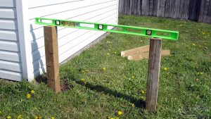 Looking for a DIY build project to kick-start your summer gardening? Here are some easy to follow instructions for building a raised garden bed along a shed (or fence, or whatever!) that you can easily adapt to your space.