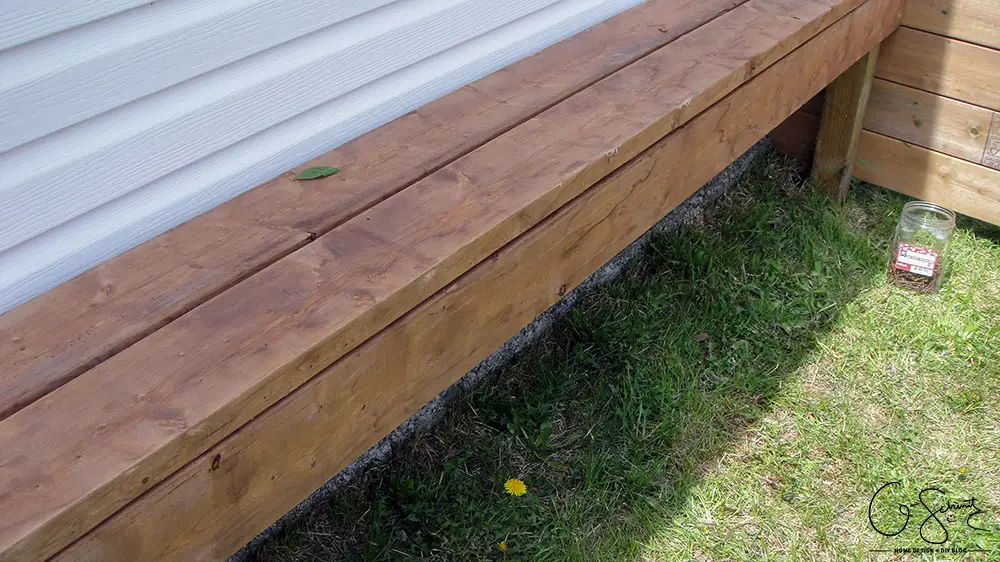 Looking for a DIY build project to kick-start your summer gardening? Here are some easy to follow instructions for building a raised garden bed along a shed (or fence, or whatever!) that you can easily adapt to your space.