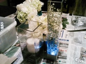 Can you believe that these DIY wedding vases were originally drink cartons? Check out the blog for the super easy and cheap process of turning juice and milk cartons into bright blue sparkly vases for wedding centerpieces and decor. And, check out the other ways I used this same DIY to add some other sparkles to our wedding day as well :)