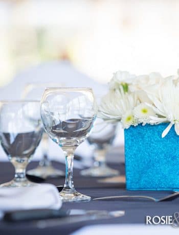 Can you believe that these DIY wedding vases were originally drink cartons? Check out the blog for the super easy and cheap process of turning juice and milk cartons into bright blue sparkly vases for wedding centerpieces and decor. And, check out the other ways I used this same DIY to add some other sparkles to our wedding day as well :)