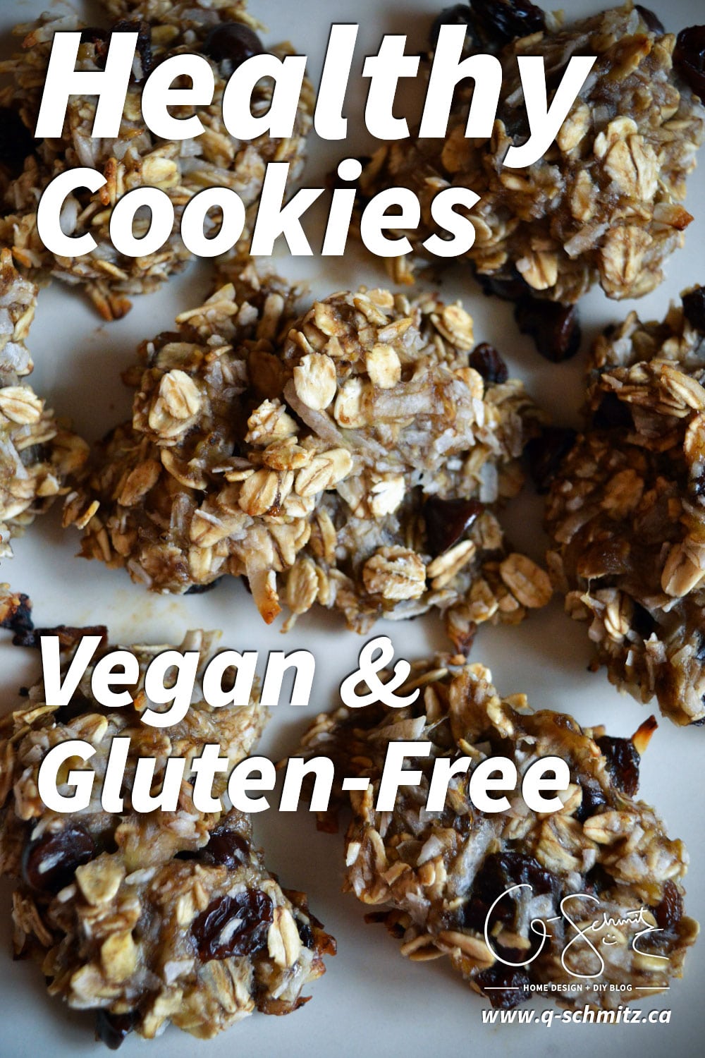 Looking for an easy dessert recipe? You can have healthy cookies that taste great! (They're vegan free AND can be gluten free as well). This is a delicious adaptation of the original 2-ingredient cookies, ready in less than 20 minutes!