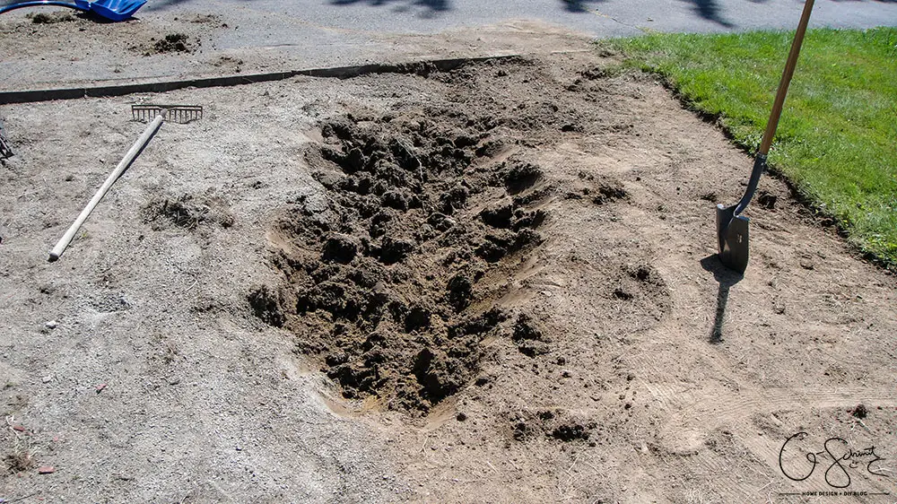 Prepping dirt for gravel is a step you don’t want to skip if you’re planning on doing a DIY walkway. By making sure everything is deep and level now, you’ll avoid some headaches in the long run. 