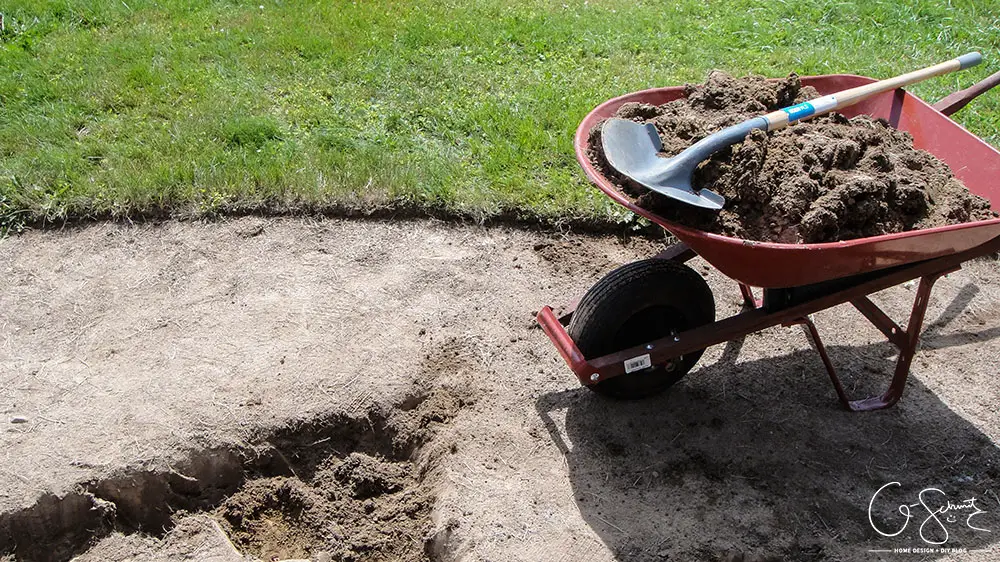 Prepping dirt for gravel is a step you don’t want to skip if you’re planning on doing a DIY walkway. By making sure everything is deep and level now, you’ll avoid some headaches in the long run.