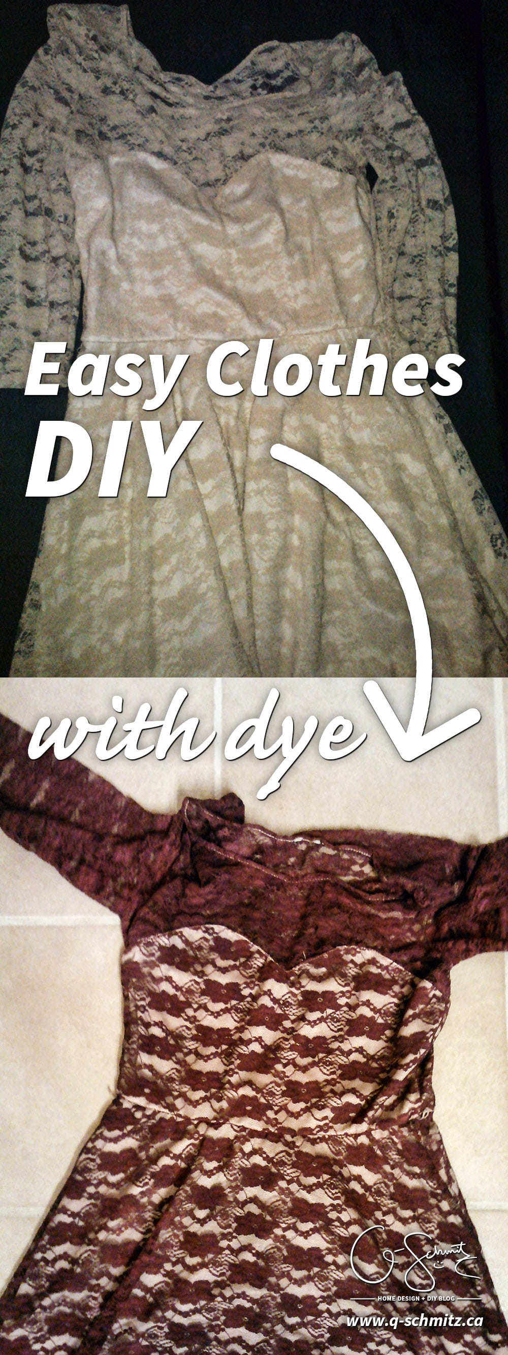 Have you ever used fabric dye before? Trust me - it's super easy! Check out these easy clothing DIY projects, that can be done for less than 10$!