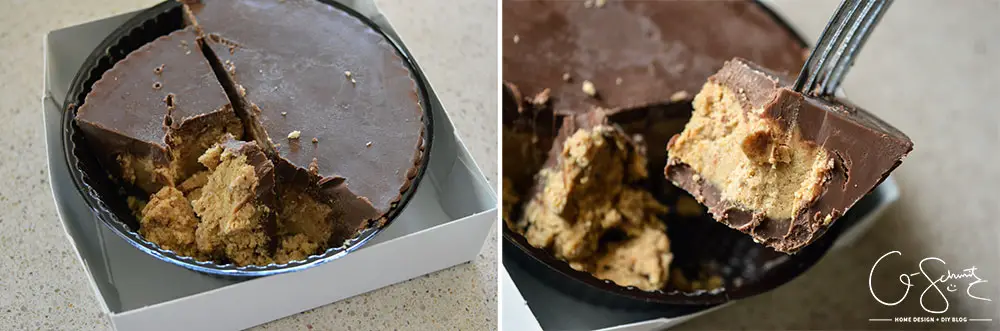 Have you ever made a no bake cheesecake before? What about a peanut butter version? Modelled after a jumbo Reese Cup, I just made this delicious peanut butter and chocolate no bake cheesecake and would love to share the details with you :)