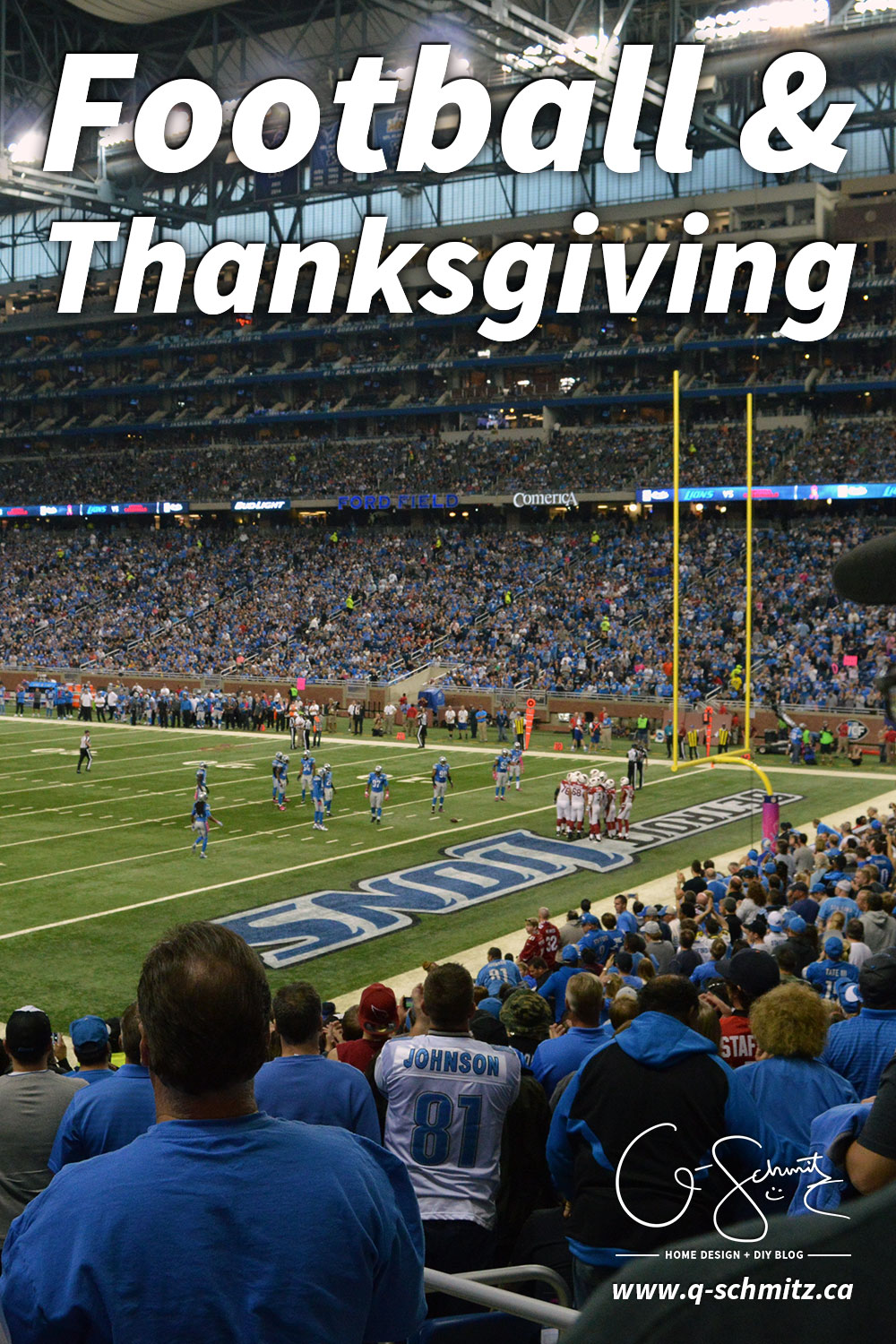 Football and Thanksgiving is not a Canadian activity, but it's HUGE in the States. So if you live somewhere warm and get the chance to tailgate, take it!