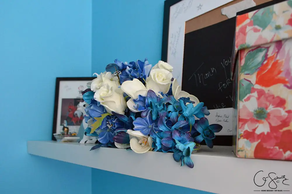 We use The Blue Room as a guest bedroom; and although I don't think the bright colour is very calming, at least our guests won't have any problems waking?