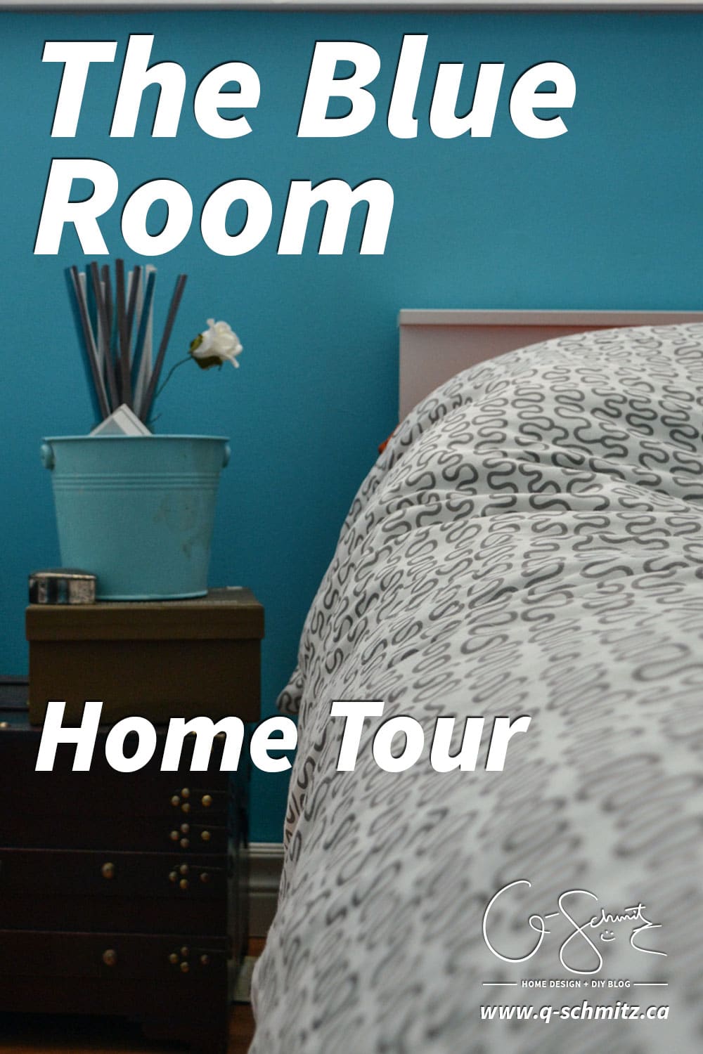 We use The Blue Room as a guest bedroom; and although I don't think the bright colour is very calming, at least our guests won't have any problems waking?