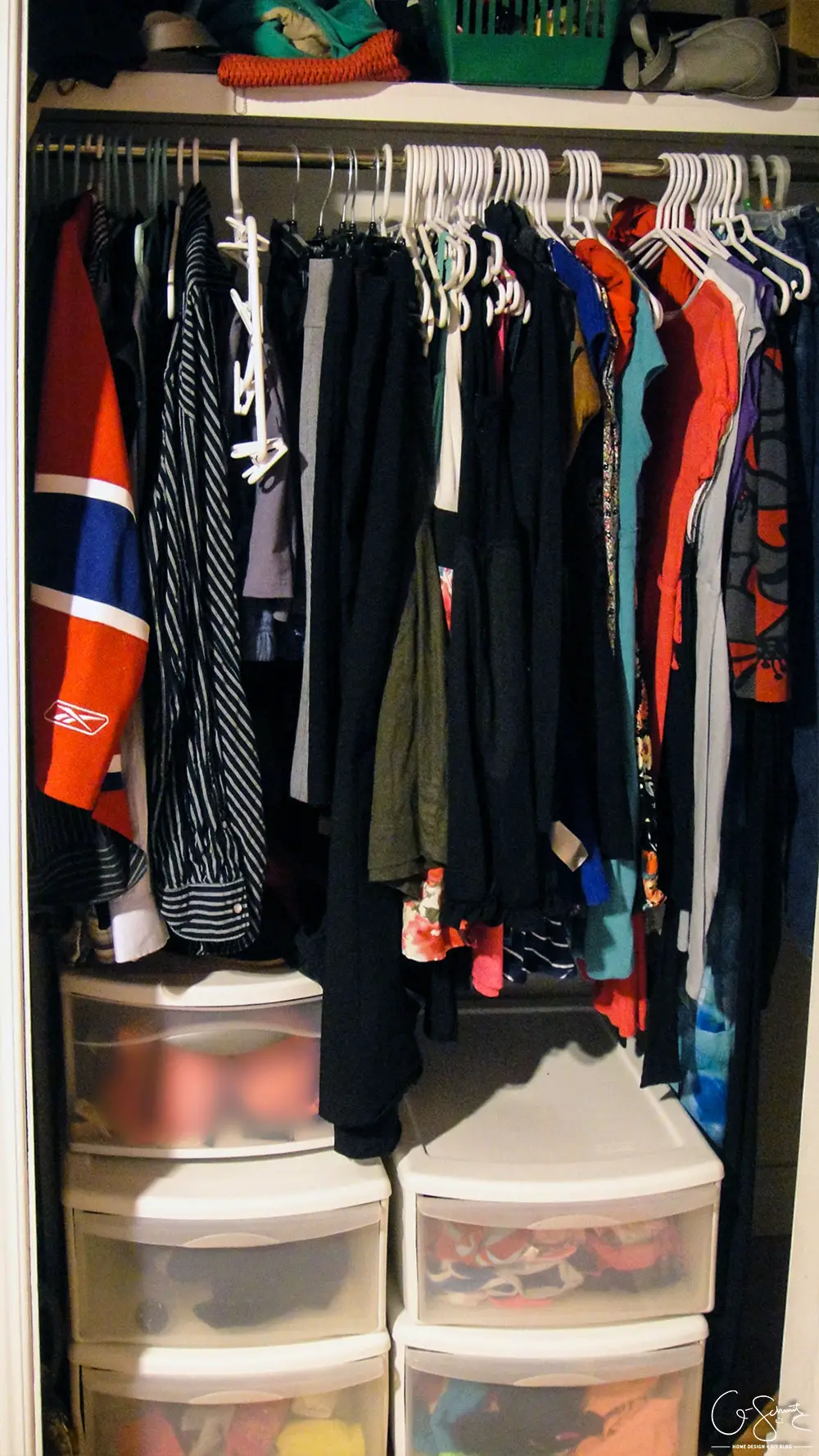 Organizing a master closet is a project that took us less than an afternoon to complete, and really changed the space. But this is just Part 1…