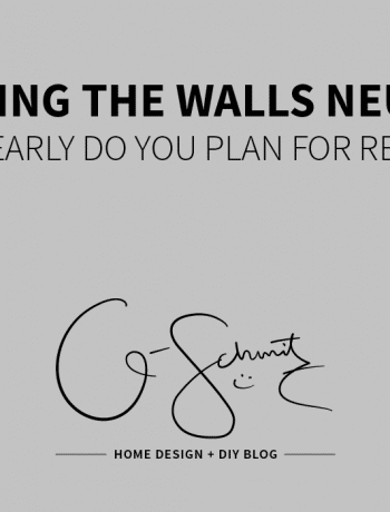 Thinking of selling your house and have some bright paint or custom design choices that might not appeal to all buyers? How early do you plan for resale?