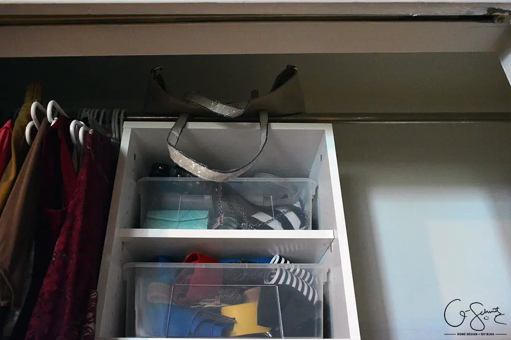 Renovating a master closet is a great way to get your creative juices flowing. Not having to tackle plumbing and electrical OR having to deal with structural walls makes this an easy DIY project!