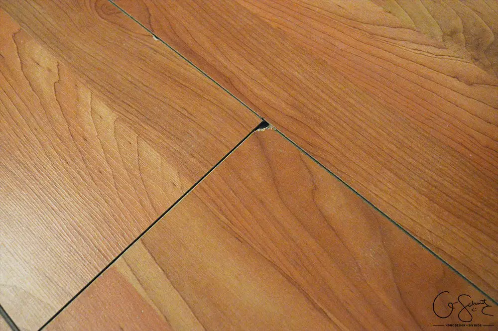 How to patch gaps in laminate floors when you have removed a wall or want to join two sections of laminate flooring together and can't snap together.