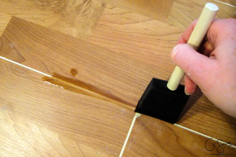 How to patch gaps in laminate floors when you have removed a wall or want to join two sections of laminate flooring together and can't snap together.