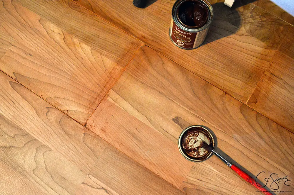 How to patch gaps in laminate floors when you have removed a wall or want to join two sections of laminate flooring together and can't snap together.