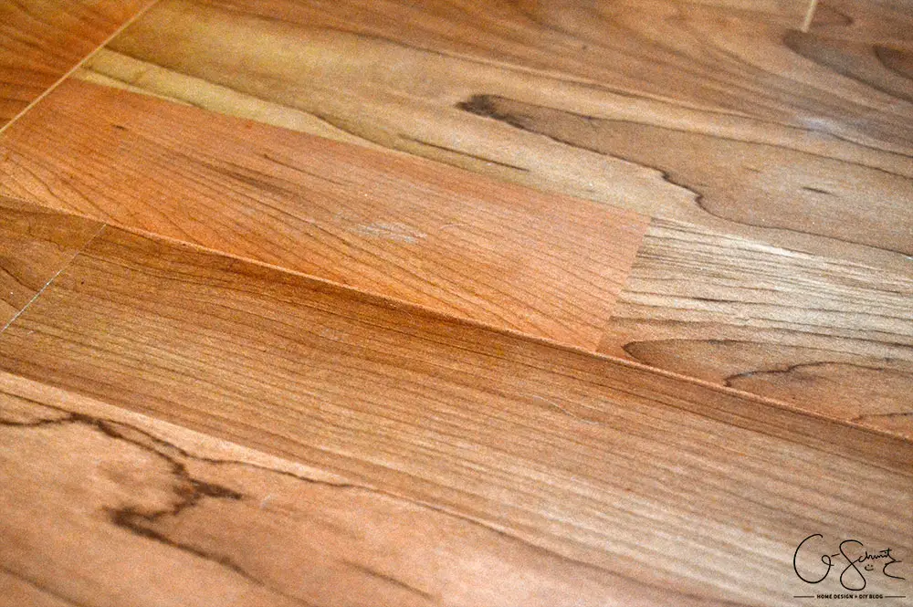 How to patch gaps in laminate floors when you have removed a wall or want to join two sections of laminate flooring together and can't snap together.