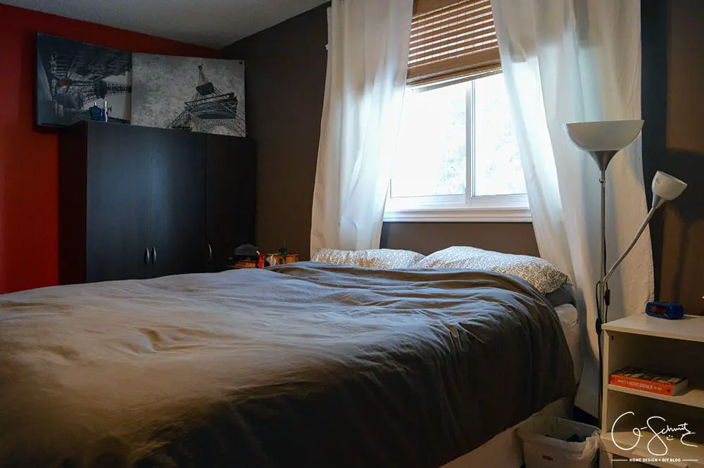 The master bedroom is usually the last room in the house to get decorated right? We've been in our house for over 3 years and have just finally started making some changes to this space. 