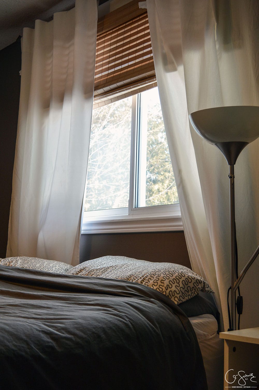 The master bedroom is usually the last room in the house to get decorated right? We've been in our house for over 3 years and have just finally started making some changes to this space. 