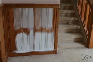 We have a lot of wood panelling in our basement that I would like to lighten up. But I can’t decide on painting vs. whitewashing panelling and the brick we have.