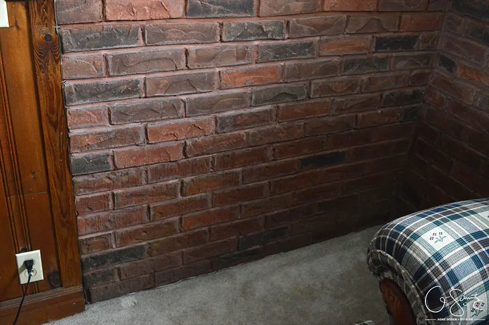 We have a lot of wood panelling in our basement that I would like to lighten up. But I can’t decide on painting vs. whitewashing panelling and the brick we have.