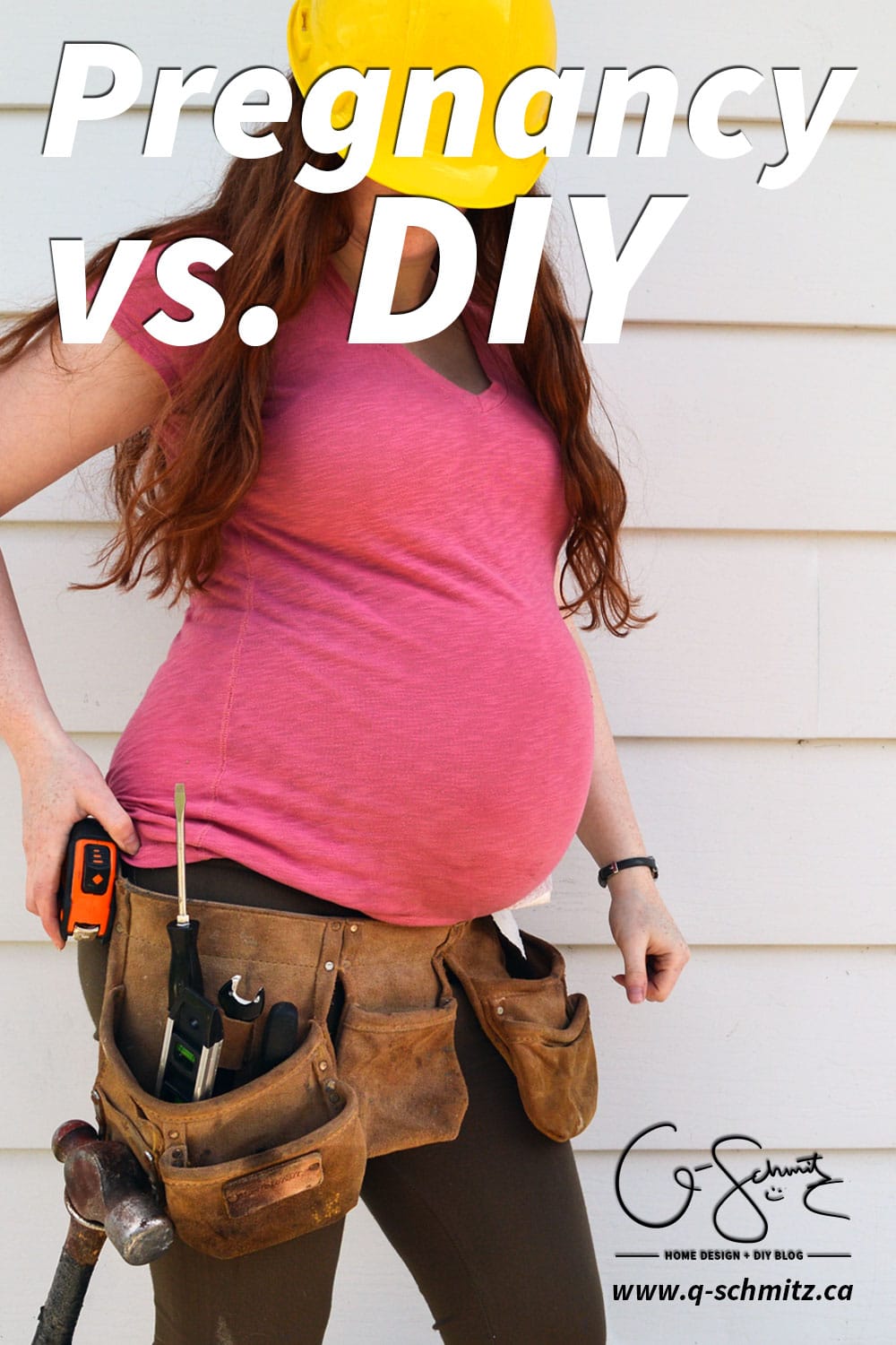 Here’s a fun little post comparing pregnancy vs. DIY projects. If you've ever been pregnant, known someone who's been pregnant or completed your own DIY renovations and house projects... this one is for you!