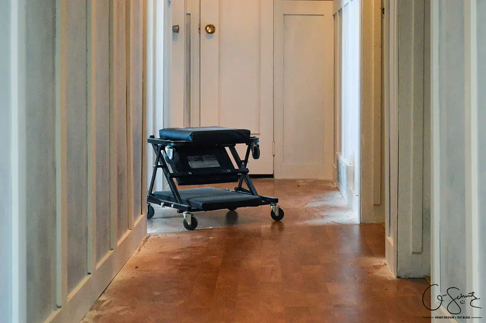 Do you have any millwork in your house? There are so many different styles, and almost no limits to what can be achieved with a few coats of paint and some pieces of trim! Here's an overview of how I was able to add board and batten style millwork to our hallway.