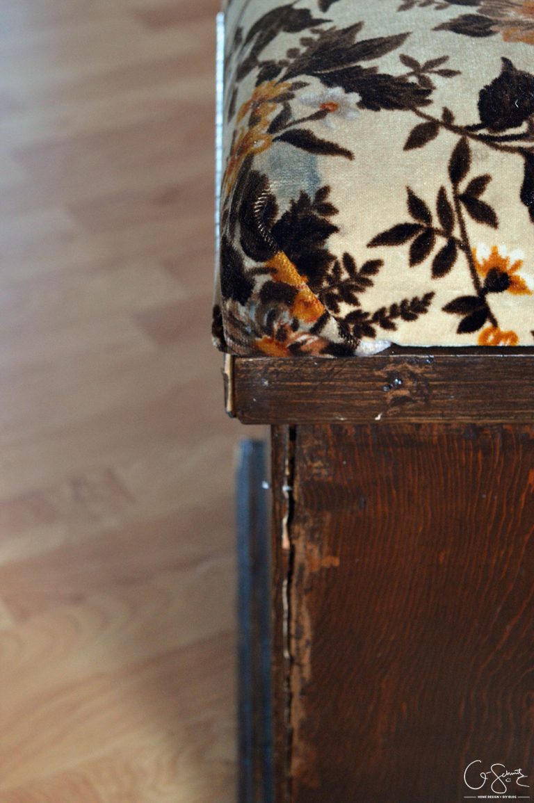 Storage Ottoman Makeover Madness & Method